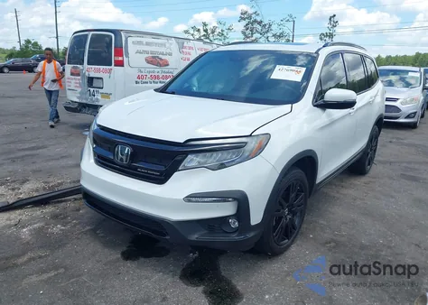 2021 Honda Pilot Awd Black Edition from USA, damaged, VIN 5FNYF6H71MB033733